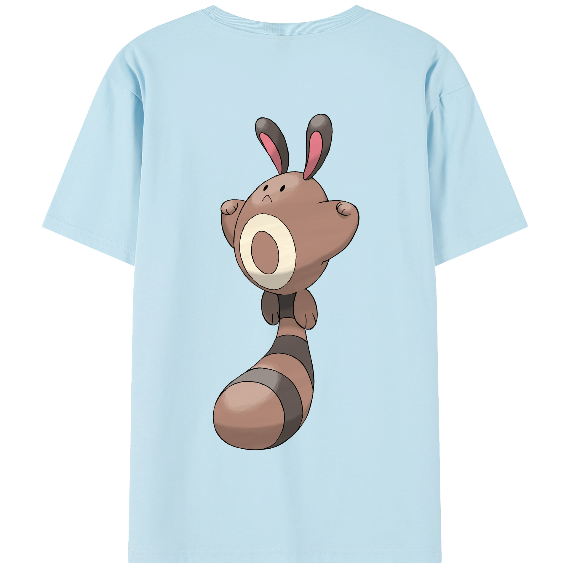 （画像用） ポケットモンスター Pokémon 綿100％半袖Tシャツ（背面プリント）